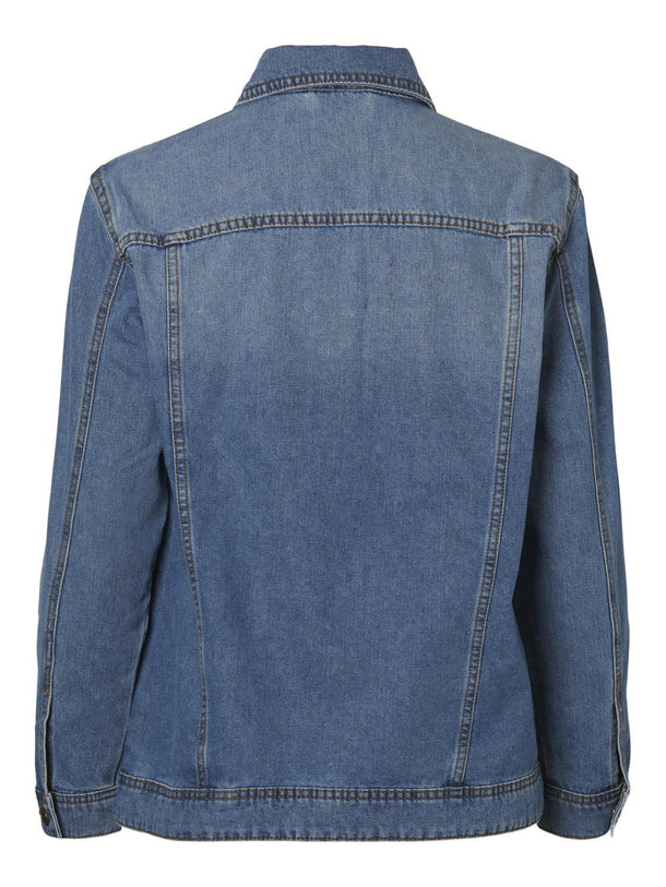 Product CHAQUETA MOLE DENIM REGULAR FIT - Medium Blue Denim - Image 5