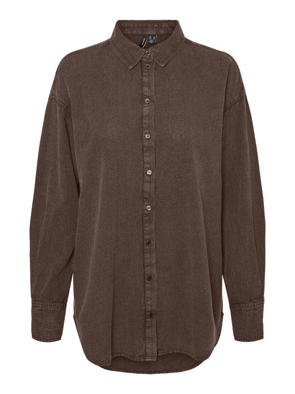 Product CAMISA ANDIE - Chocolate Brown - Image 1