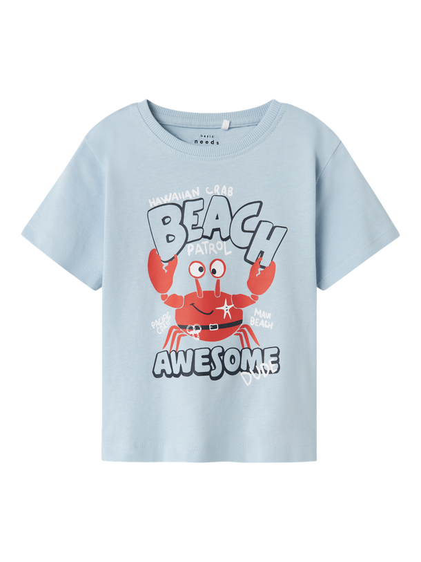 Product CAMISETA VAGNO - Celestial Blue Print:Crab - Image 3