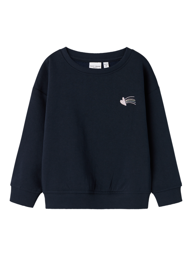 Product SUDADERA VALLENE - Dark Sapphire Print:HEART - Image 3