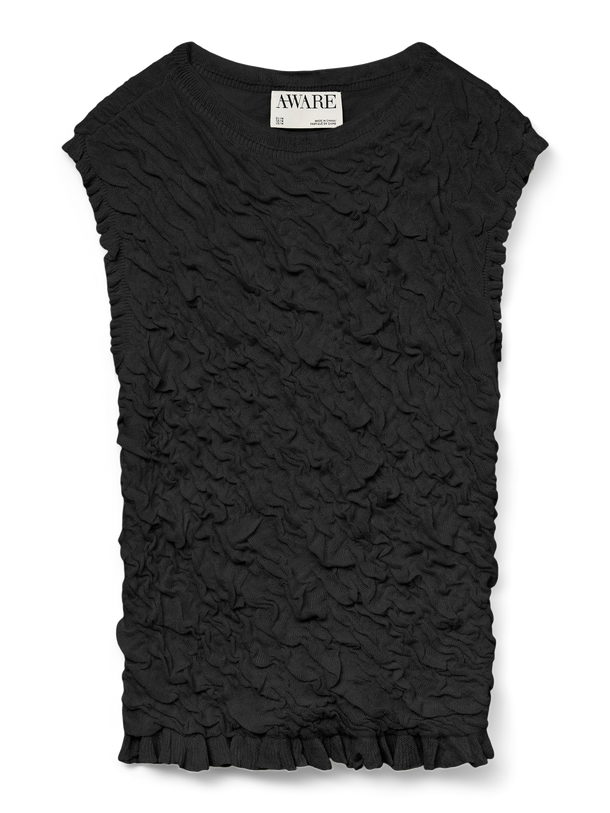 Product TOP TEJIDO STORMI-Black - Image 4