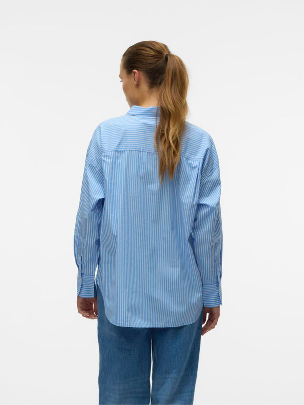 Product CAMISA PARINA - Provence Stripes:SNOW WHITE - Image 3