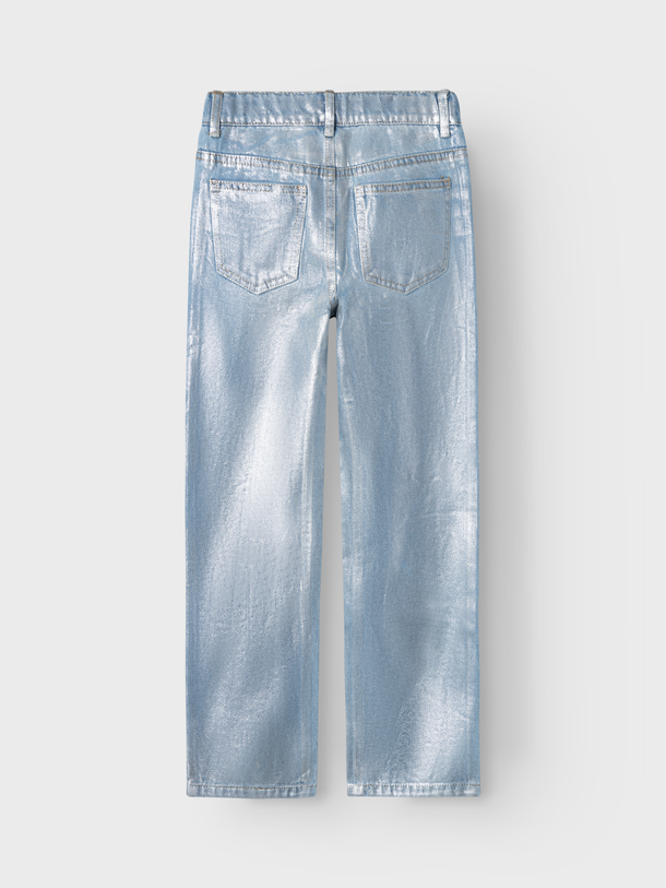Product JEAN ROSE - Light Blue Denim Detail:SILVER FOIL - Image 5