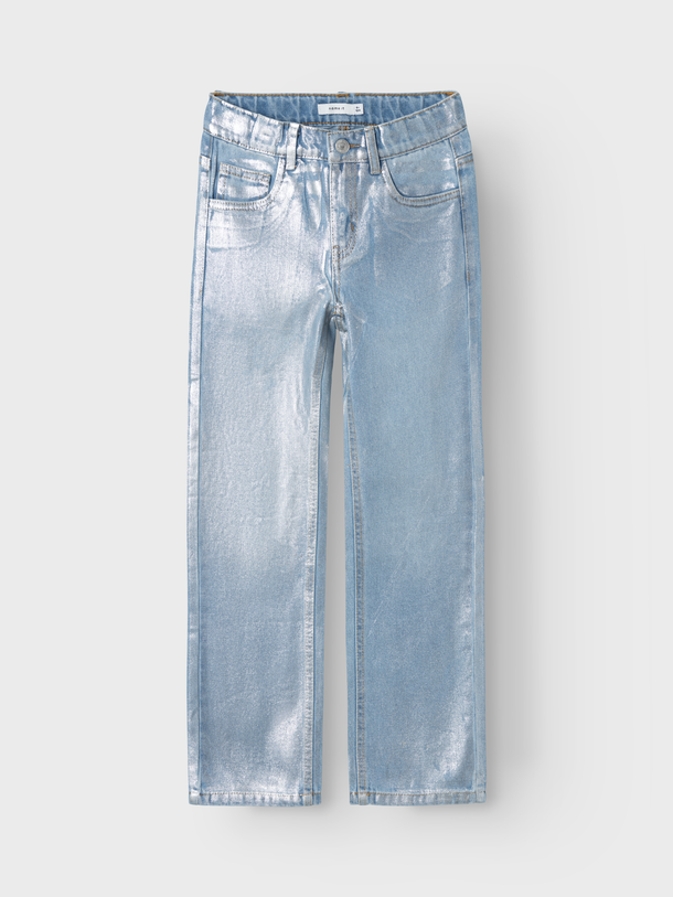 Product JEAN ROSE - Light Blue Denim Detail:SILVER FOIL - Image 1