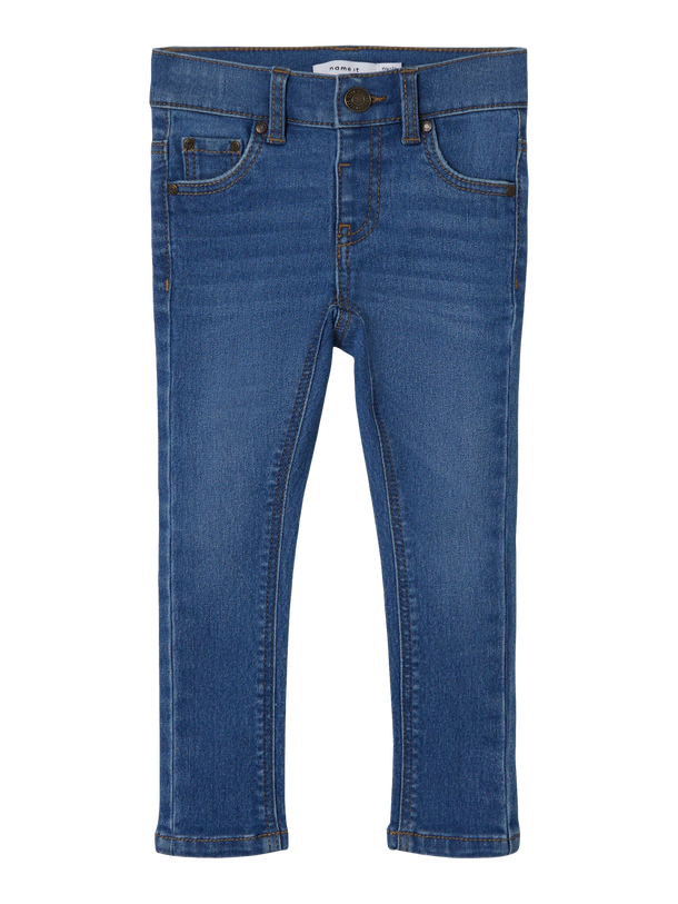 Product JEAN SKINNY POLLY - Medium Blue Denim - Image 3