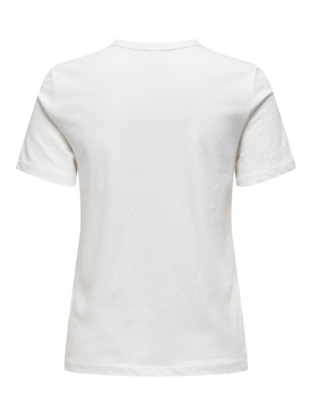 Product CAMISETA ALBA - Cloud Dancer Print:LOVE - Image 2