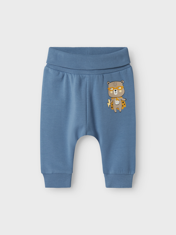Product PANTALON VONNE - Coronet Blue Print:HERO BEAR - Image 4