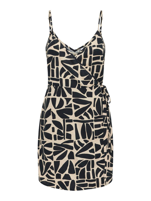 Product VESTIDO DALHIA - Black AOP:Bali tile - Image 4