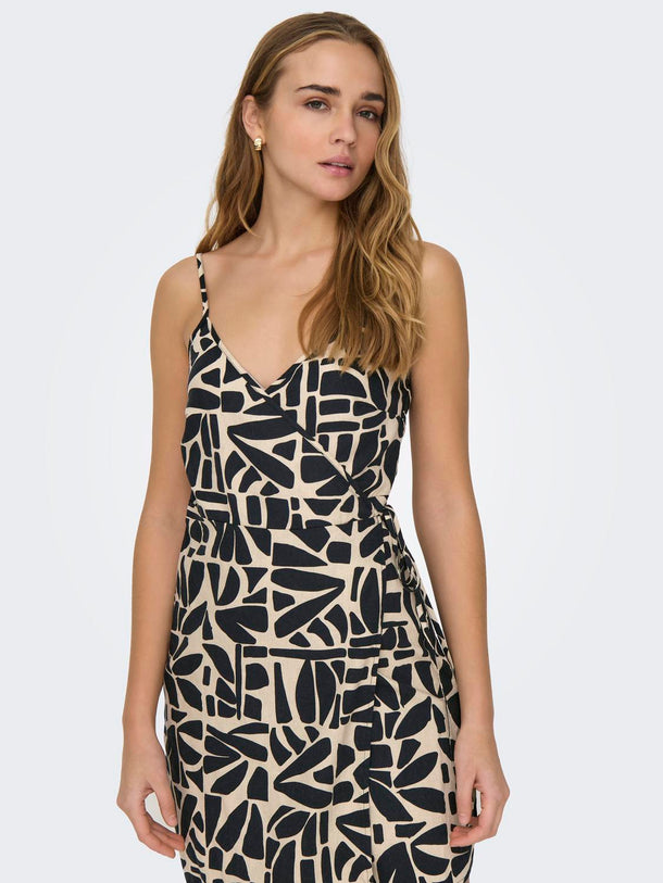 Product VESTIDO DALHIA - Black AOP:Bali tile - Image 6