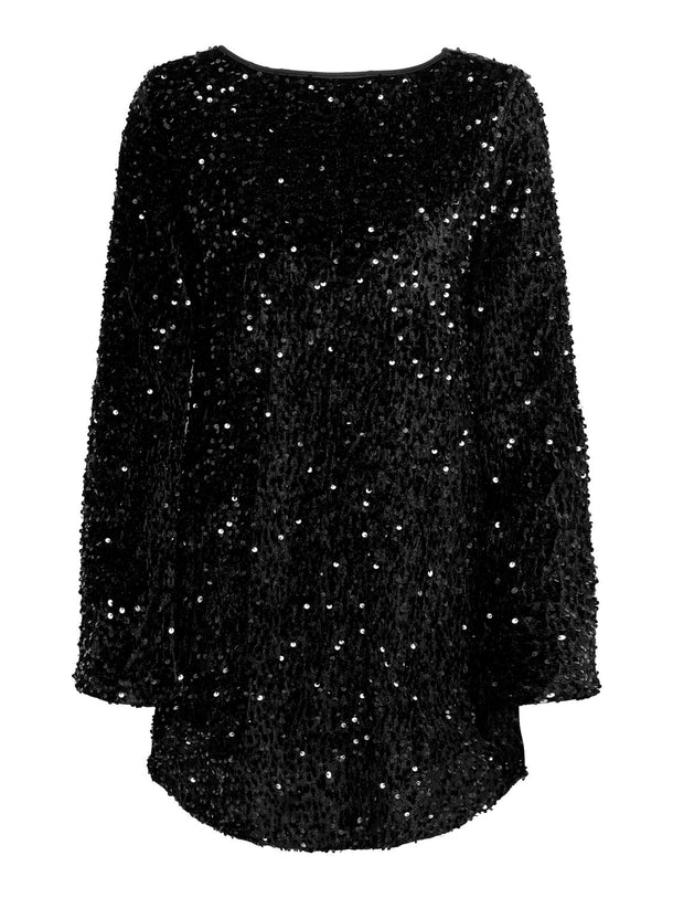 Product VESTIDO LANIKA - Black Detail:BLACK BOW - Image 4
