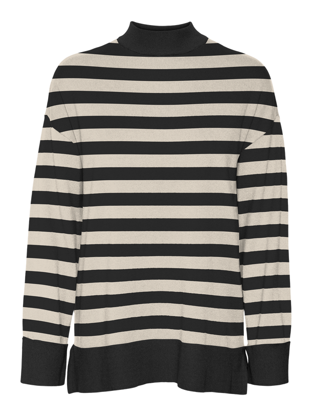 Product SWEATER HAPPINES - Black Stripes:W BIRCH - Image 1