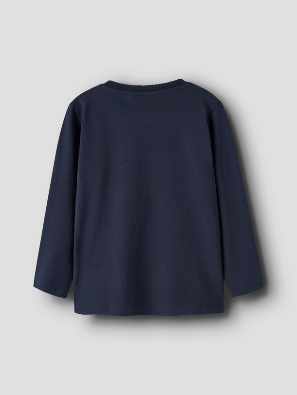 Product CAMISETA MANGA LARGA LUX-Navy Blazer Print:Begin - Image 4