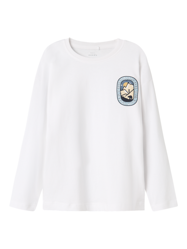 Product CAMISETA VICTOR - Bright White Print:Mountain Camp - Image 3