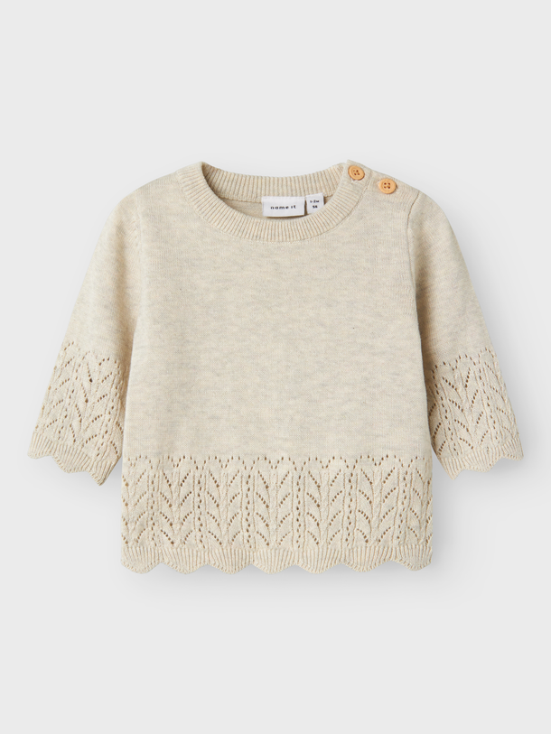 Product SWEATER TIMIE - Peyote Melange - Image 1