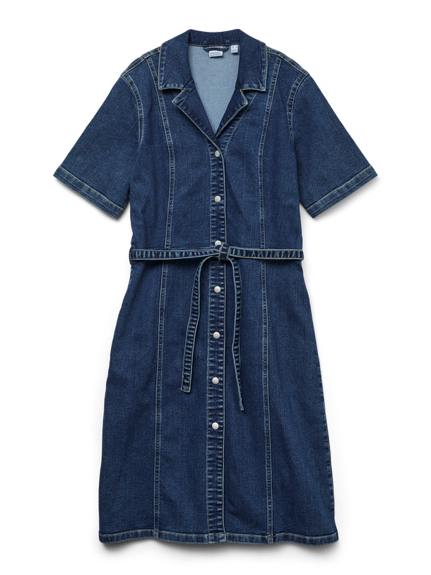 Product VESTIDO DE JEAN DAYA-Dark Blue Denim - Image 4