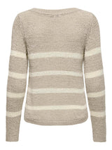 Simply Taupe Stripes:Eggnog