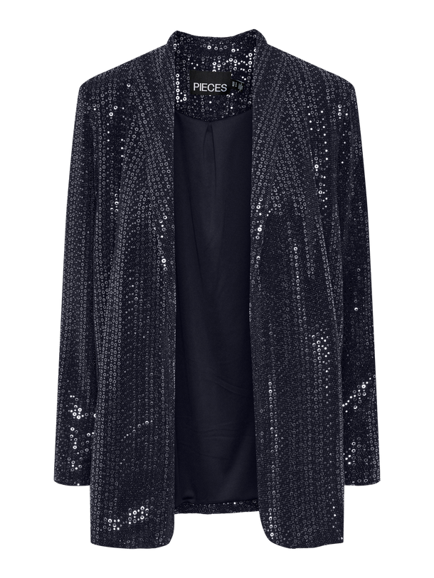 Product BLAZER SIDDY - Black Detail:SILVER SEQUINS - Image 1