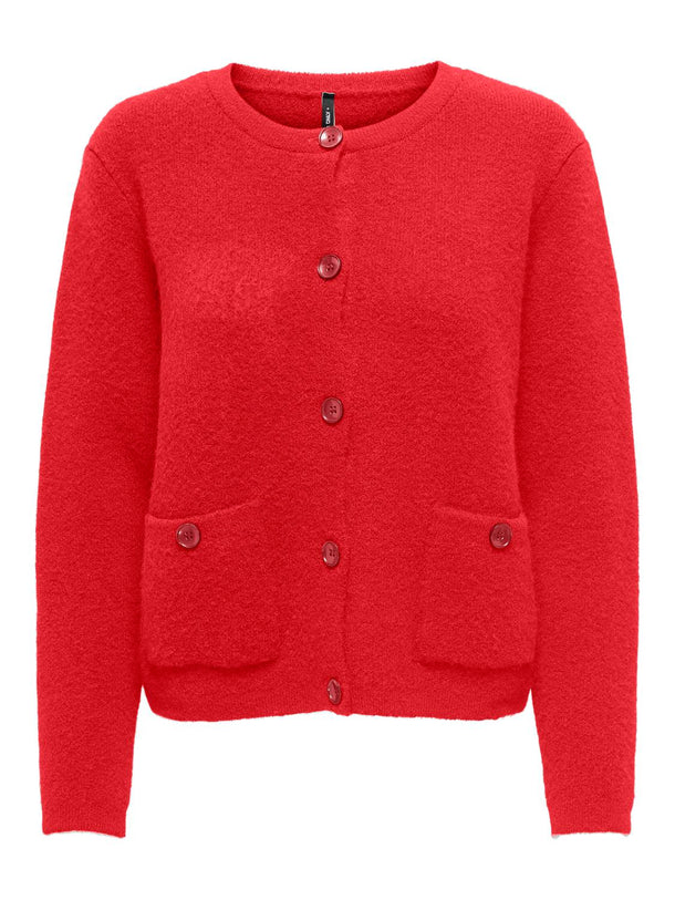 Product CARDIGAN KASIDA - Mars Red - Image 1