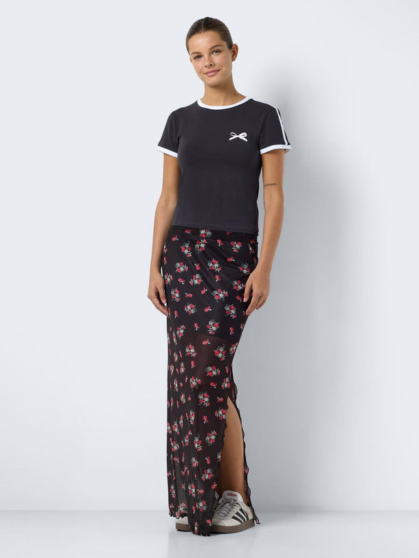 Product FALDA LESLEY - Black AOP:LILLE ROSE - Image 4