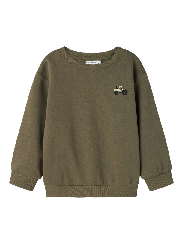 Product SUDADERA VALLEN - Dusty Olive Print:Tractor - Image 3