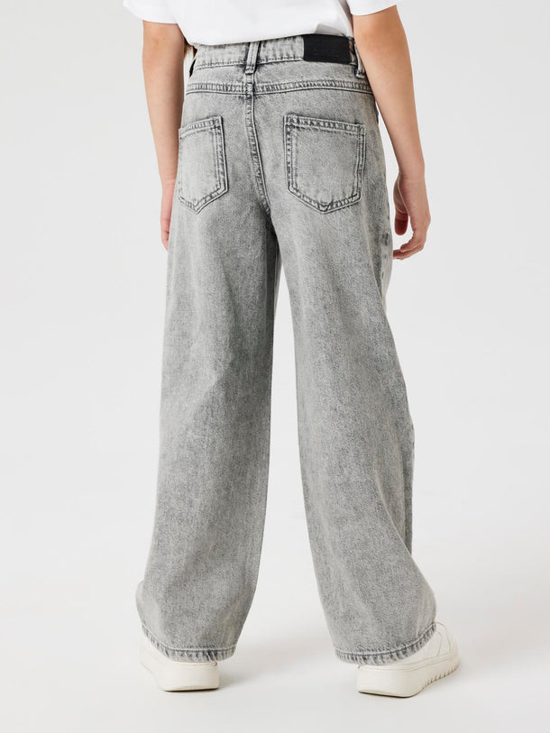 Product JEAN WIDE ROSE-Light Grey Denim - Image 6