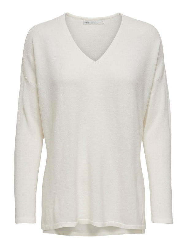 Product SWEATER AMALIA - Cloud Dancer - Image 4
