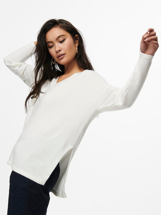 Product SWEATER AMALIA - Cloud Dancer - Image 6
