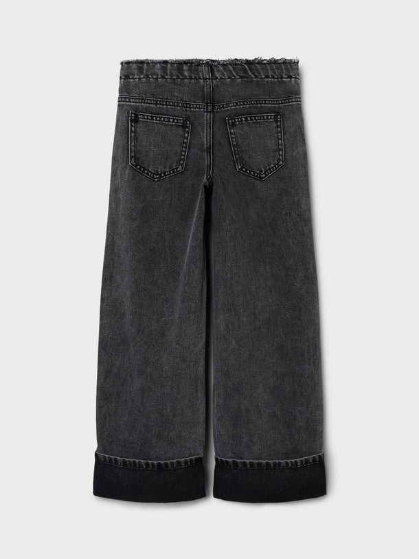 Product JEAN ROSE WIDE - Dark Grey Denim - Image 5