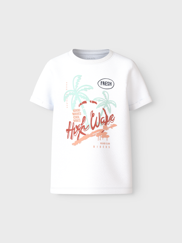 Product CAMISETA VUX - Bright White Print:High Wave - Image 1