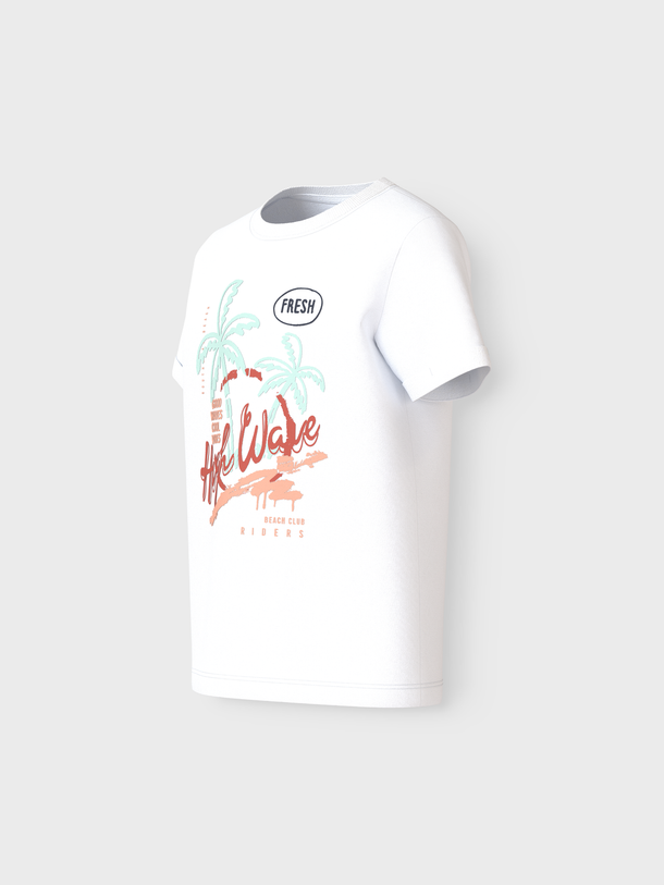 Product CAMISETA VUX - Bright White Print:High Wave - Image 2
