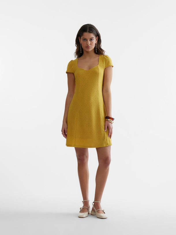 Product VESTIDO ANNE - Spicy Mustard - Image 2