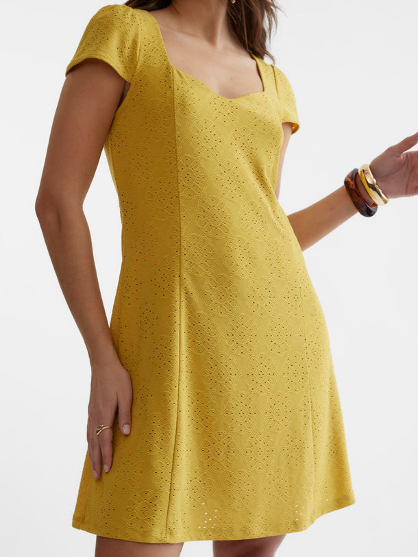 Product VESTIDO ANNE - Spicy Mustard - Image 6