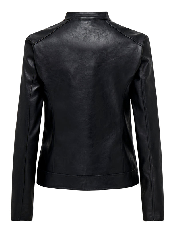 Product CHAQUETA EMILY EFECTO PIEL - Black - Image 2