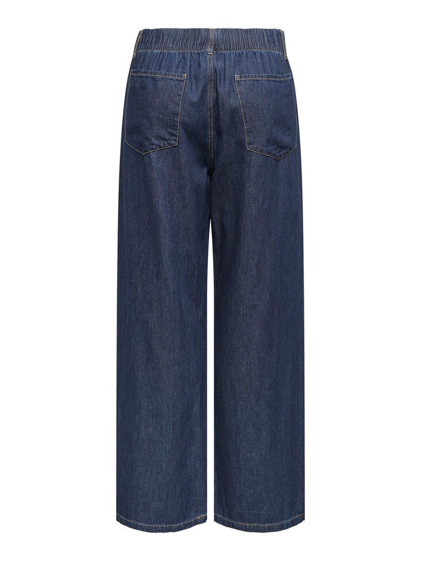 Product TOP SABRINA-Dark Blue Denim - Image 2