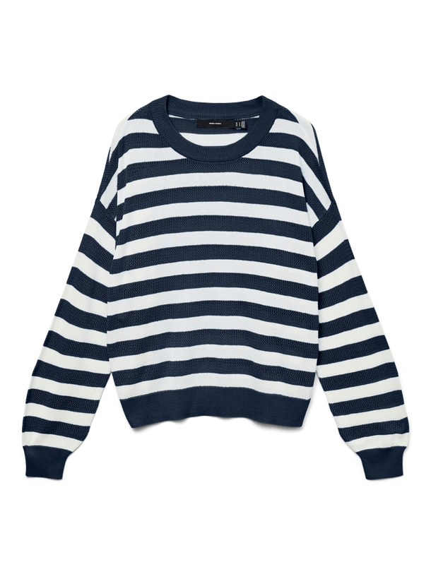 Product SWEATER NEWLEXSUN - Navy Blazer Detail:W. SNOW WHITE - Image 5