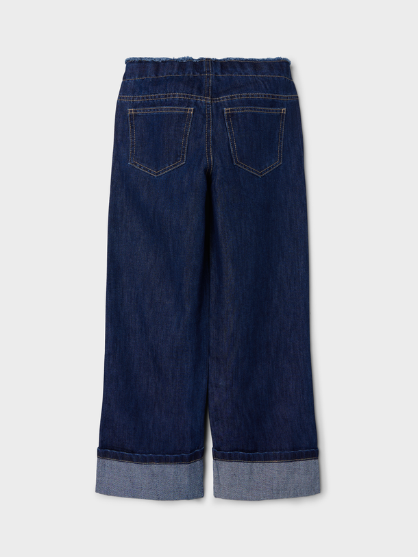 Product JEAN ROSE WIDE - Dark Blue Denim - Image 4