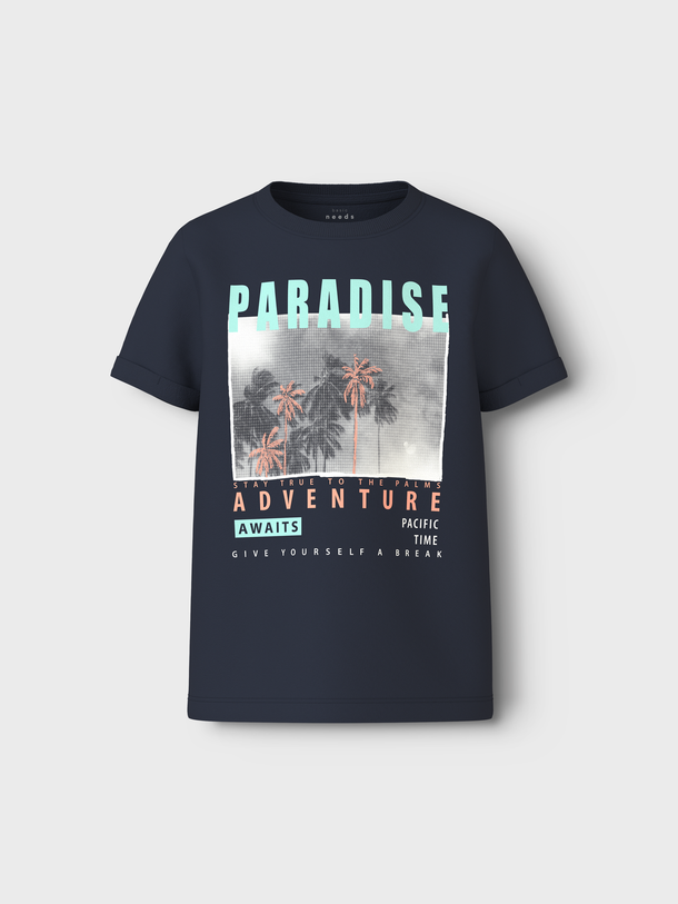 Product CAMISETA VUX - Dark Sapphire Print:Paredise - Image 1