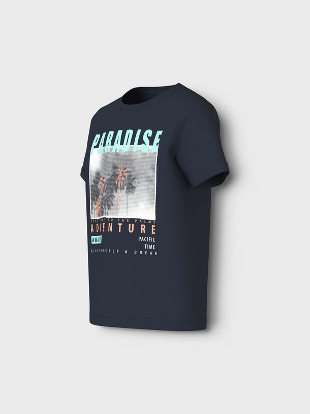 Product CAMISETA VUX - Dark Sapphire Print:Paredise - Image 2
