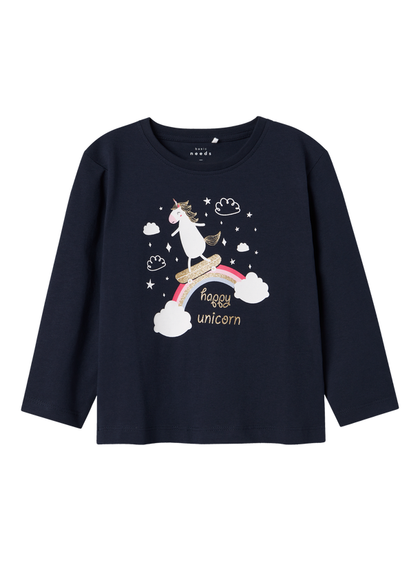 Product CAMISETA VEEN - Dark Sapphire Print:Happy Unicorn - Image 3