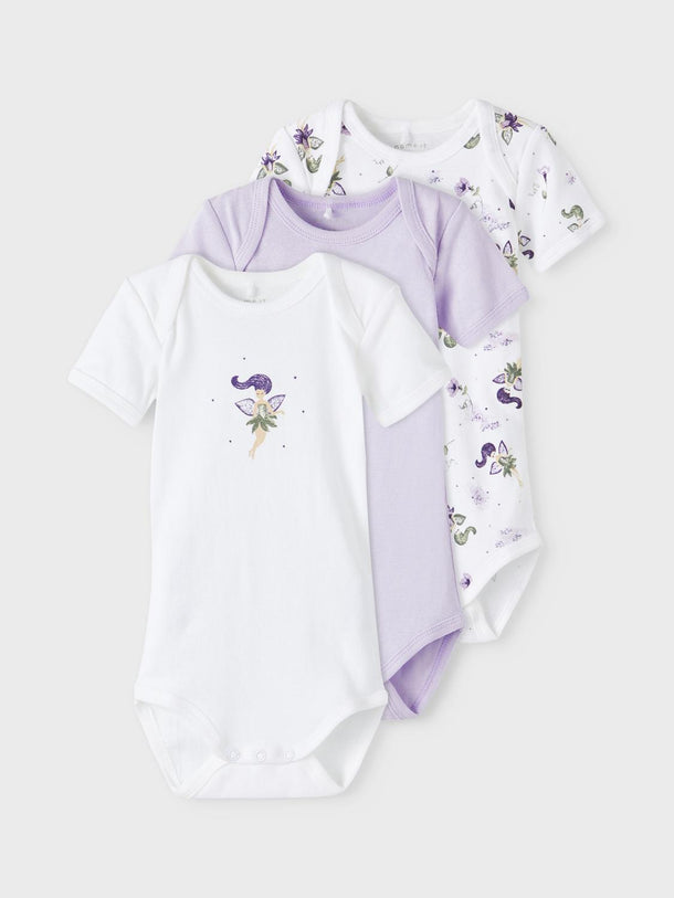 Product PACK X 3 BODIES MANGA LARGA - Orchid Petal - Image 1