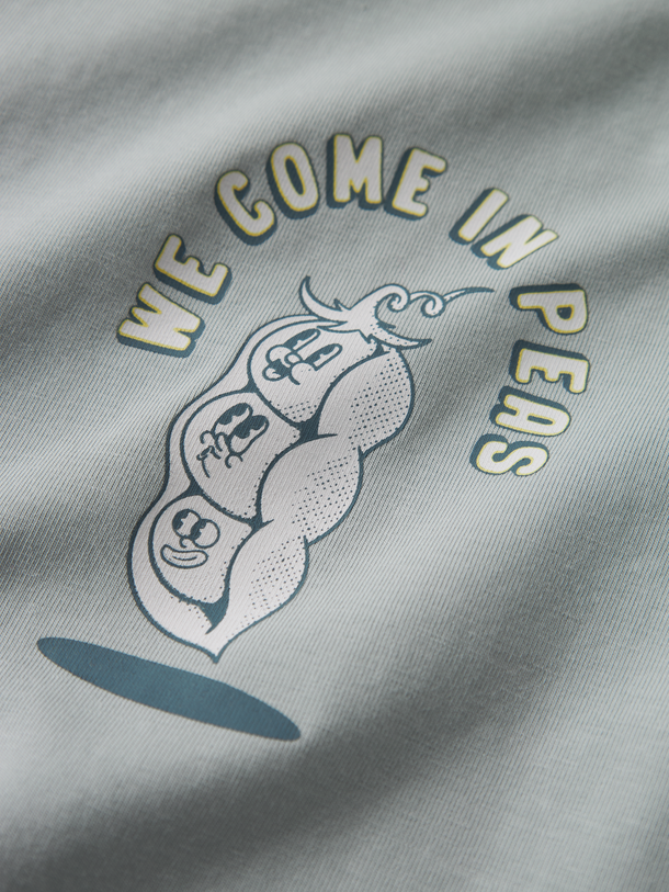 Product CAMISETA VUX - Pearl Blue Print:Peas - Image 2