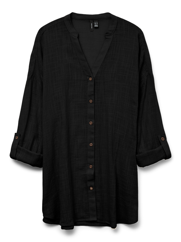 Product CAMISA LARGA RITA-Black - Image 1