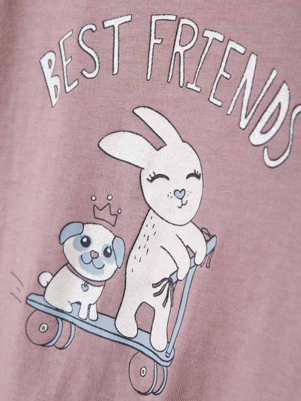 Product CAMISETA VIOLET - Elderberry Print:Friends - Image 2