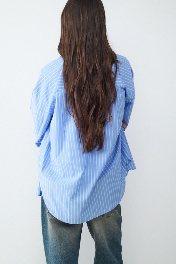 Product CAMISA BAL-Light Blue Melange - Image 3