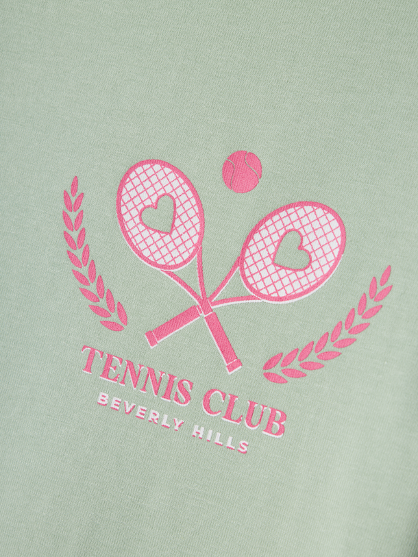 Product CAMISETA VIX - Silt Green Print:Tennis Club - Image 2