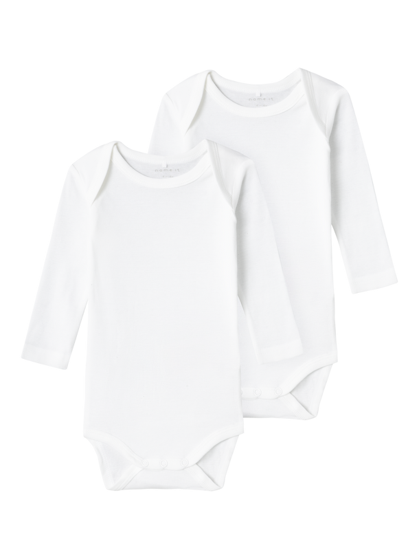Product PACK 2 BODIES MANGA LARGA - Bright White - Image 1
