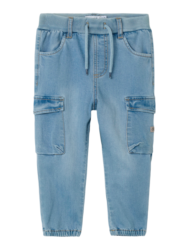 Product JEAN CARGO BEN - Medium Blue Denim - Image 1