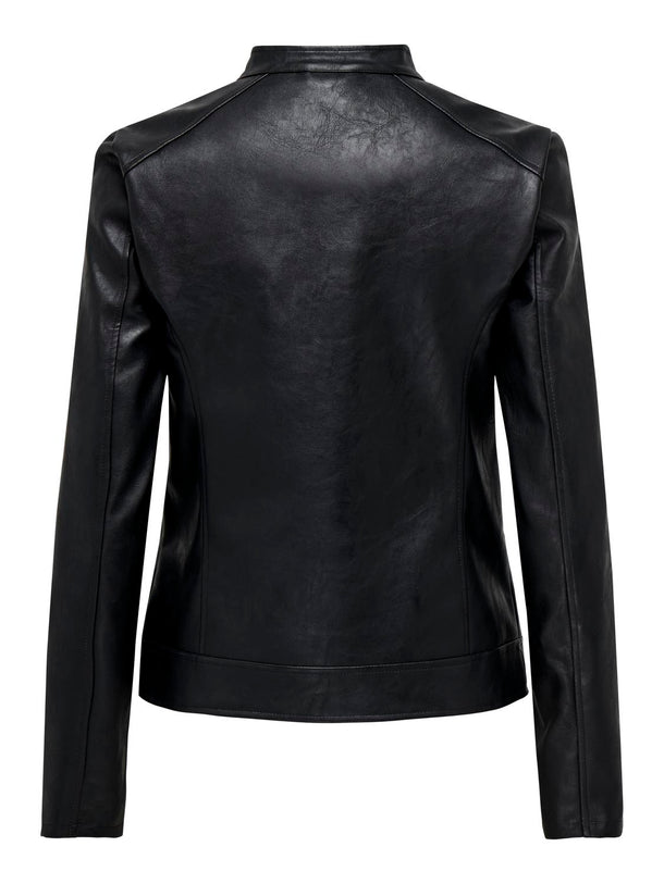 Product CHAQUETA EMILY EFECTO PIEL - Black - Image 2