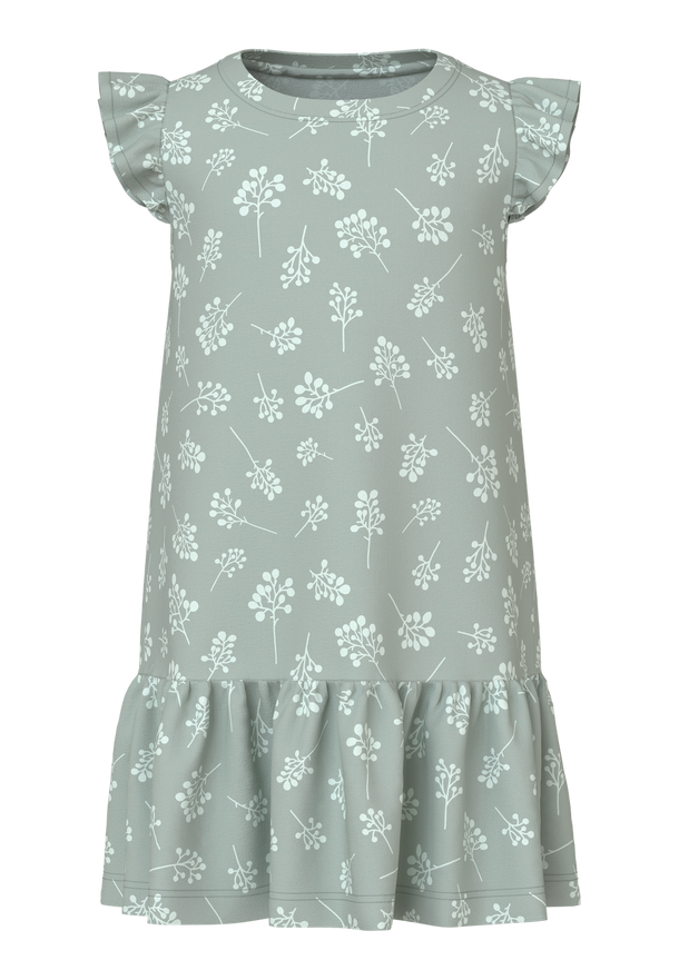 Product VESTIDO VIDA - Aqua Gray AOP:Branch aqua - Image 3