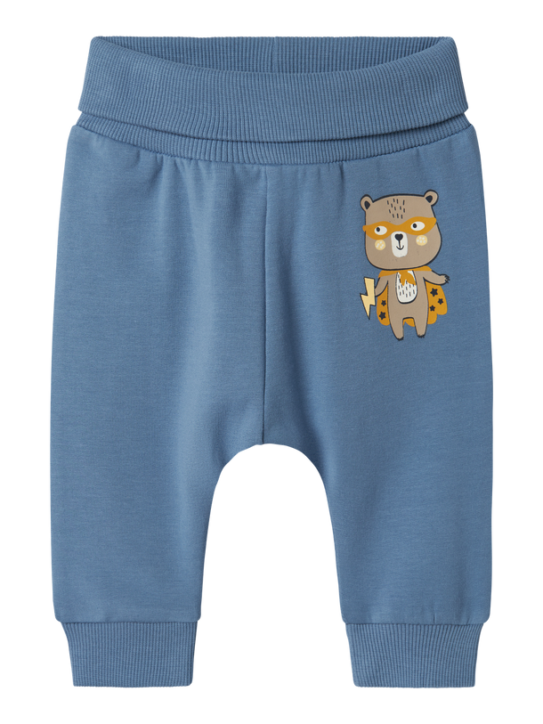 Product PANTALON VONNE - Coronet Blue Print:HERO BEAR - Image 1